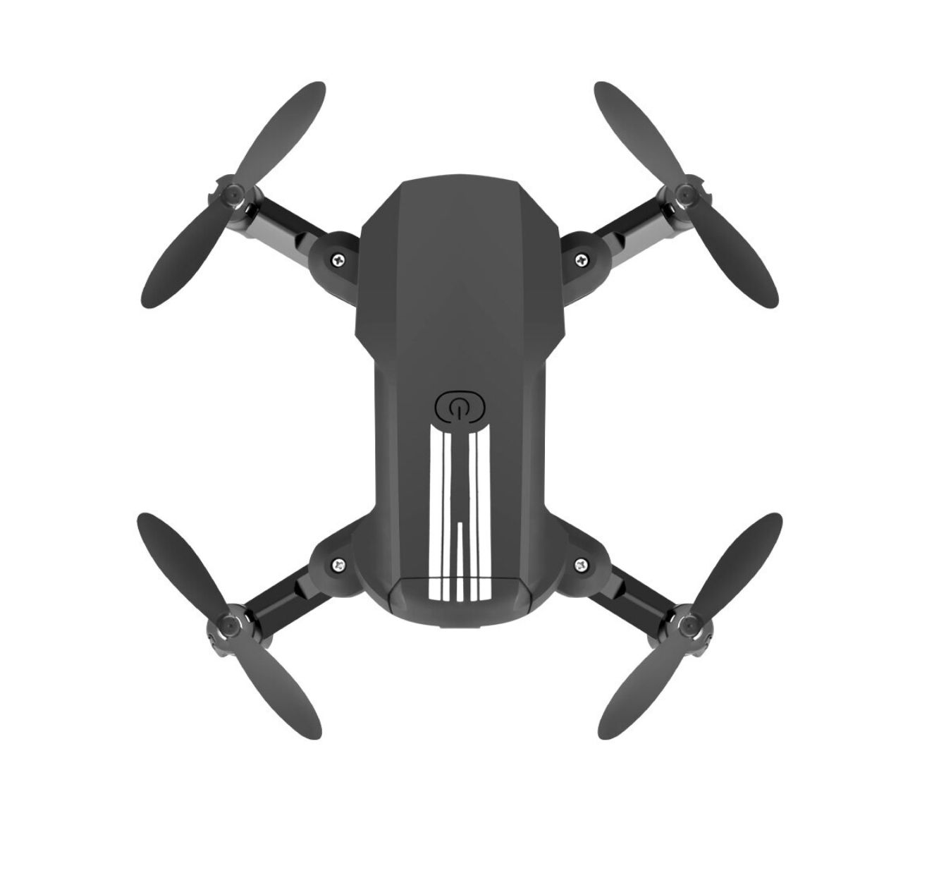 Opmerkelijk lastig telex mini-drone inklapbaar zwart + etui !
